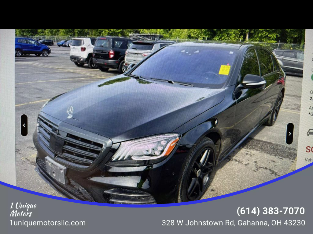 2018 Mercedes-Benz S-Class