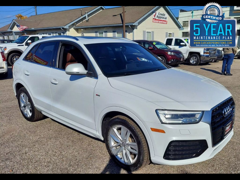 2018 audi q3 s deals line for sale