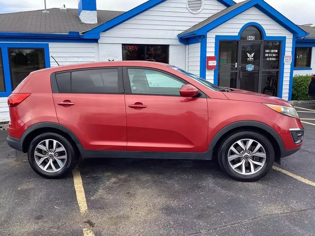 Used 2014 Kia Sportage LX with VIN KNDPB3AC8E7641950 for sale in West Chester, OH