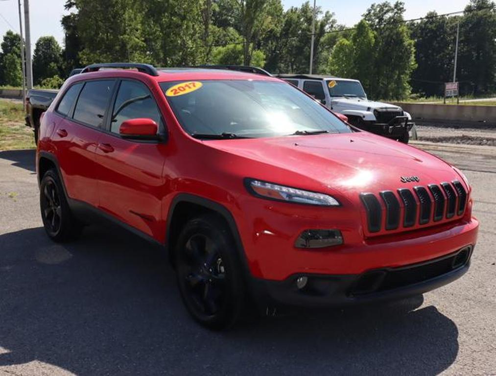 Used 2017 Jeep Cherokee High Altitude with VIN 1C4PJMDS1HW590930 for sale in Cookeville, TN