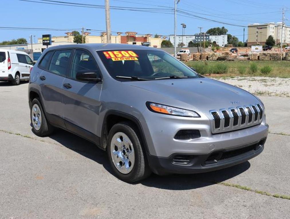 Used 2014 Jeep Cherokee Sport with VIN 1C4PJLAB9EW123538 for sale in Cookeville, TN