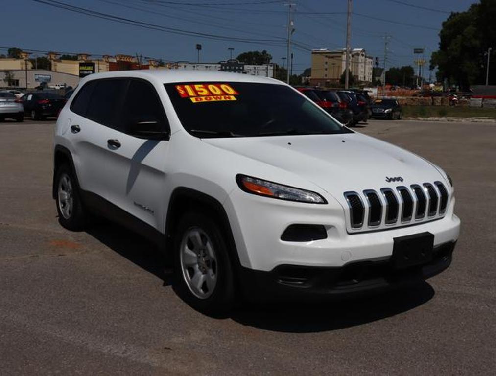 Used 2014 Jeep Cherokee Sport with VIN 1C4PJLAB3EW155045 for sale in Cookeville, TN