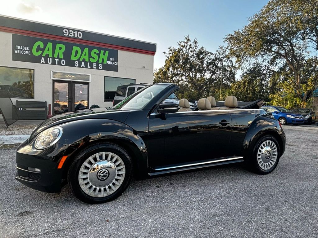 2015 VOLKSWAGEN BEETLE CONVERTIBLE 4-CYL, PZEV, 1.8T 1.8T CONVERTIBLE 2D
