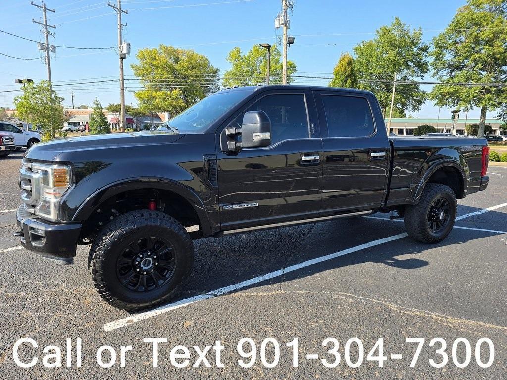 Used 2020 Ford F-250 Super Duty Platinum with VIN 1FT8W2BT9LEC98849 for sale in Collierville, TN