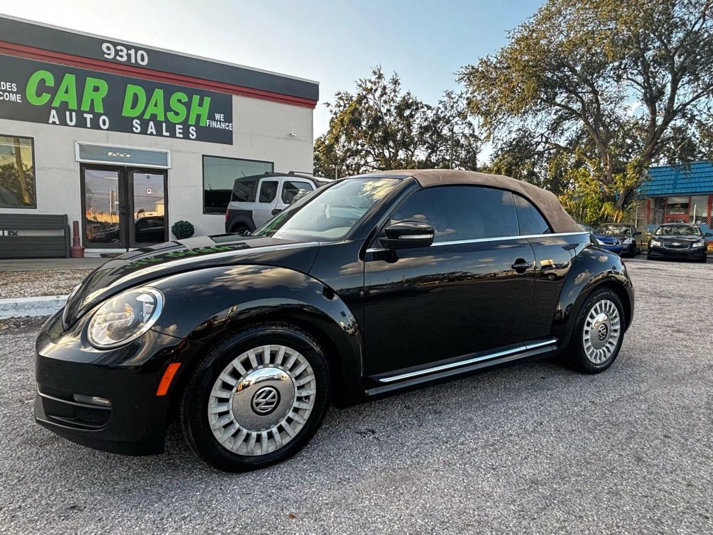 2015 VOLKSWAGEN BEETLE CONVERTIBLE 4-CYL, PZEV, 1.8T 1.8T CONVERTIBLE 2D