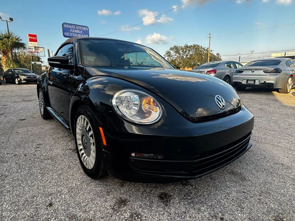 2015 VOLKSWAGEN BEETLE CONVERTIBLE 4-CYL, PZEV, 1.8T 1.8T CONVERTIBLE 2D