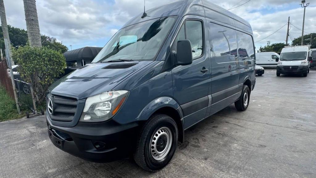 Used 2018 Mercedes-Benz Sprinter Cargo Van Base with VIN WD3PE7CD2JP638440 for sale in West Palm Beach, FL