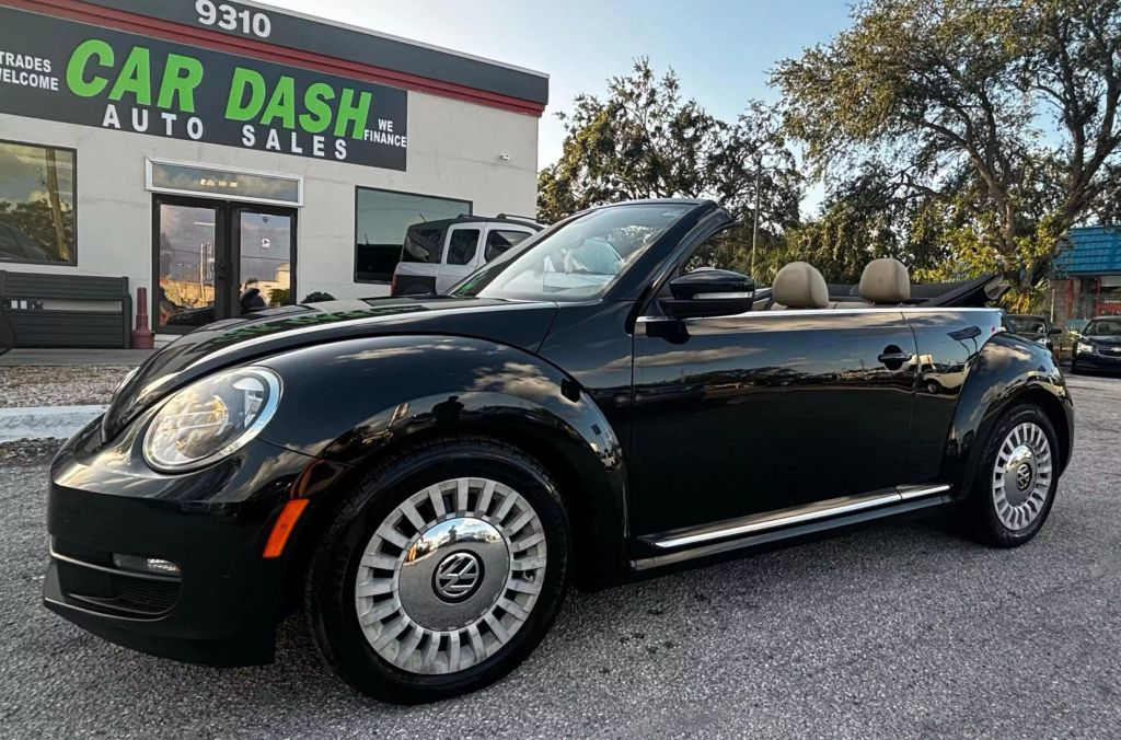 2015 VOLKSWAGEN BEETLE CONVERTIBLE 4-CYL, PZEV, 1.8T 1.8T CONVERTIBLE 2D