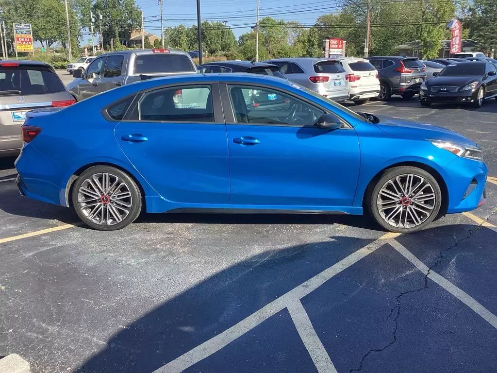 Used 2022 Kia FORTE GT with VIN 3KPF44AC4NE493999 for sale in West Chester, OH