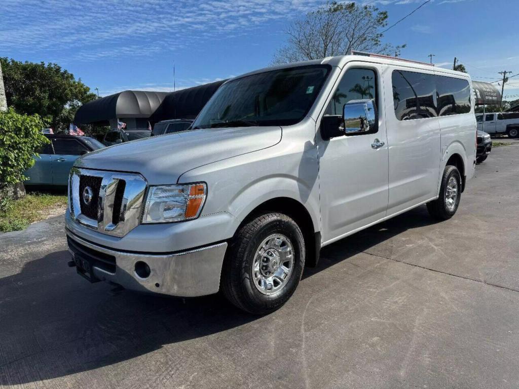 Used 2017 Nissan NV Passenger SL with VIN 5BZAF0AA5HN852787 for sale in West Palm Beach, FL