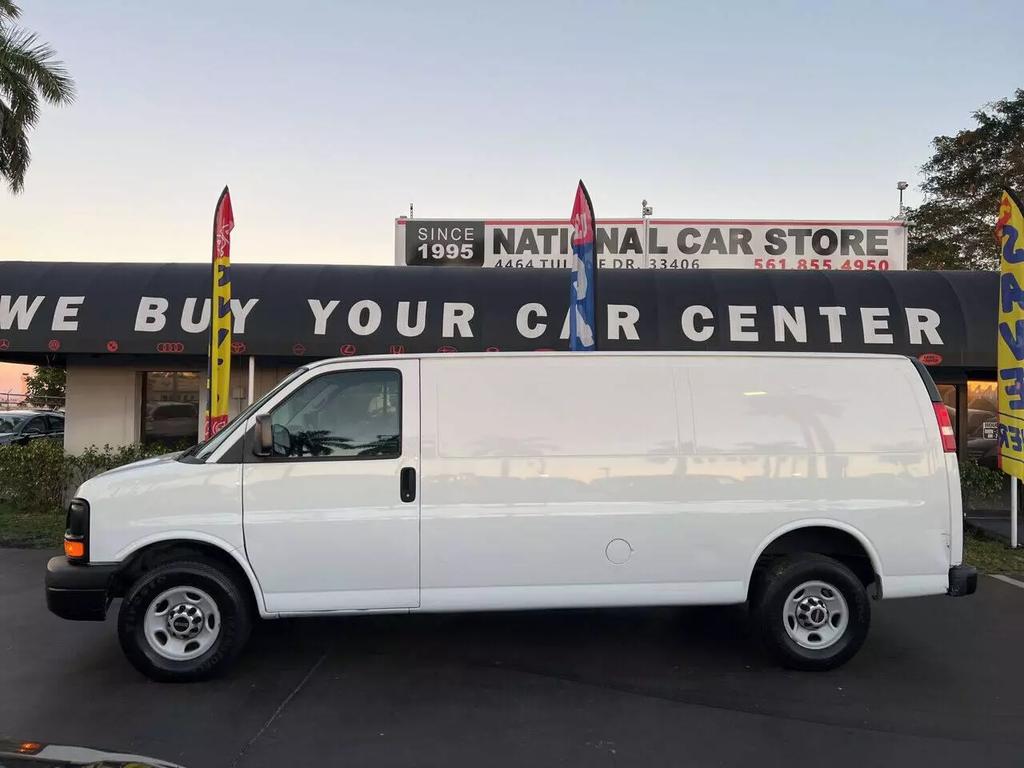 Used 2015 GMC Savana Cargo Work Van with VIN 1GTZ7UCG5F1144679 for sale in West Palm Beach, FL