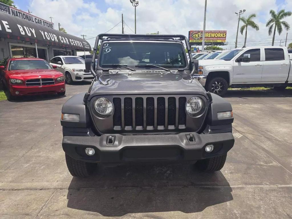 Used 2018 Jeep All-New Wrangler Unlimited Sport with VIN 1C4HJXDG7JW200887 for sale in West Palm Beach, FL