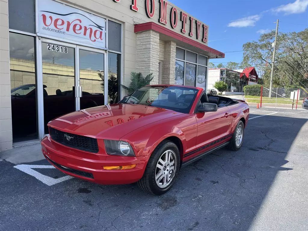 Used 2007 Ford Mustang Deluxe with VIN 1ZVHT84N475357741 for sale in Clearwater, FL