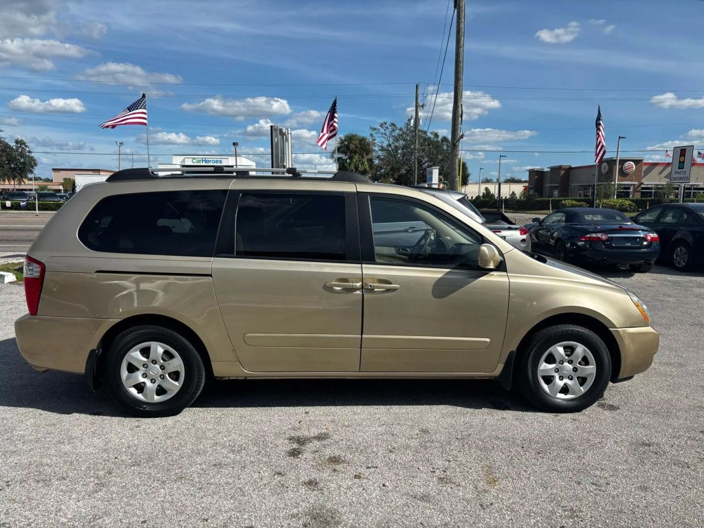 2008 KIA SEDONA VAN V6, 3.8 LITER LX MINIVAN 4D
