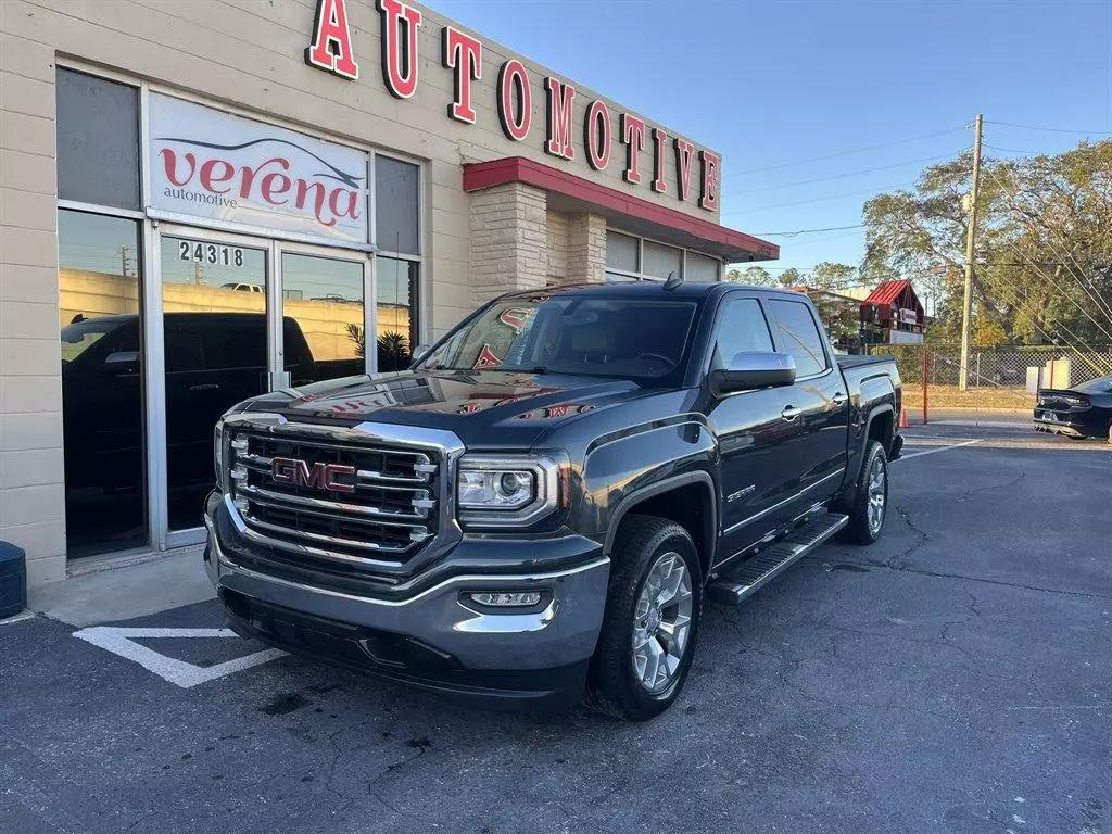 Used 2018 GMC Sierra 1500 SLT with VIN 3GTP1NEC5JG393213 for sale in Clearwater, FL