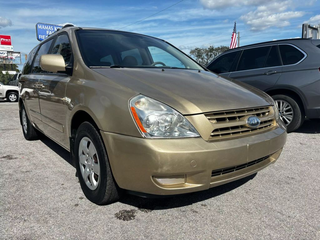 2008 KIA SEDONA VAN V6, 3.8 LITER LX MINIVAN 4D