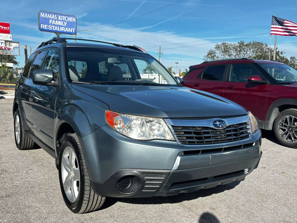 2010 SUBARU FORESTER SUV 4-CYL, PZEV, 2.5 LITER 2.5X PREMIUM SPORT UTILITY 4D