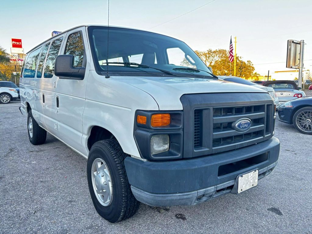 2011 FORD E350 SUPER DUTY PASSENGER PASSENGER V8, 5.4 LITER XLT EXTENDED VAN 3D