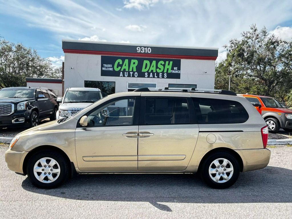 2008 KIA SEDONA VAN V6, 3.8 LITER LX MINIVAN 4D