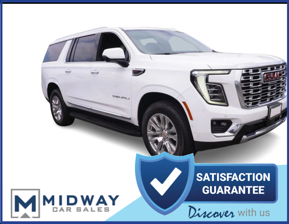 2025 GMC YUKON XL SUV V8, ECOTEC3, 6.2 LITER DENALI SPORT UTILITY 4D
