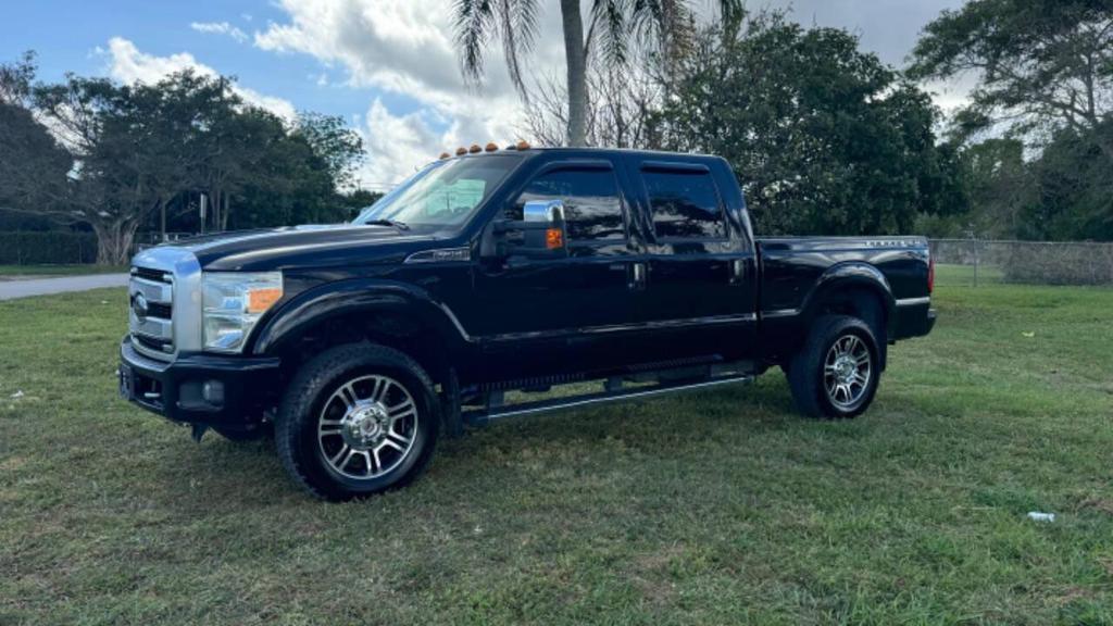 Used 2016 Ford F-350 Super Duty Platinum with VIN 1FT8W3BT2GEA08897 for sale in West Palm Beach, FL