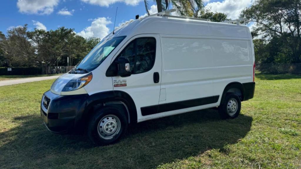 Used 2019 RAM ProMaster Cargo Van Base with VIN 3C6TRVBG0KE513034 for sale in West Palm Beach, FL