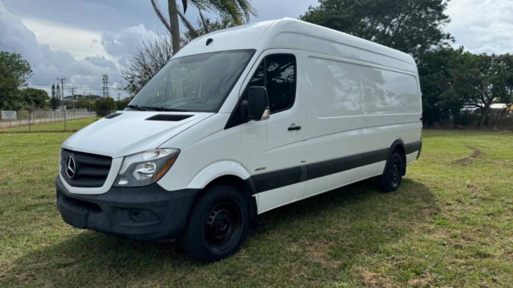 Used 2016 Mercedes-Benz Sprinter Cargo Van Base with VIN WD3PE8DDXGP276595 for sale in West Palm Beach, FL