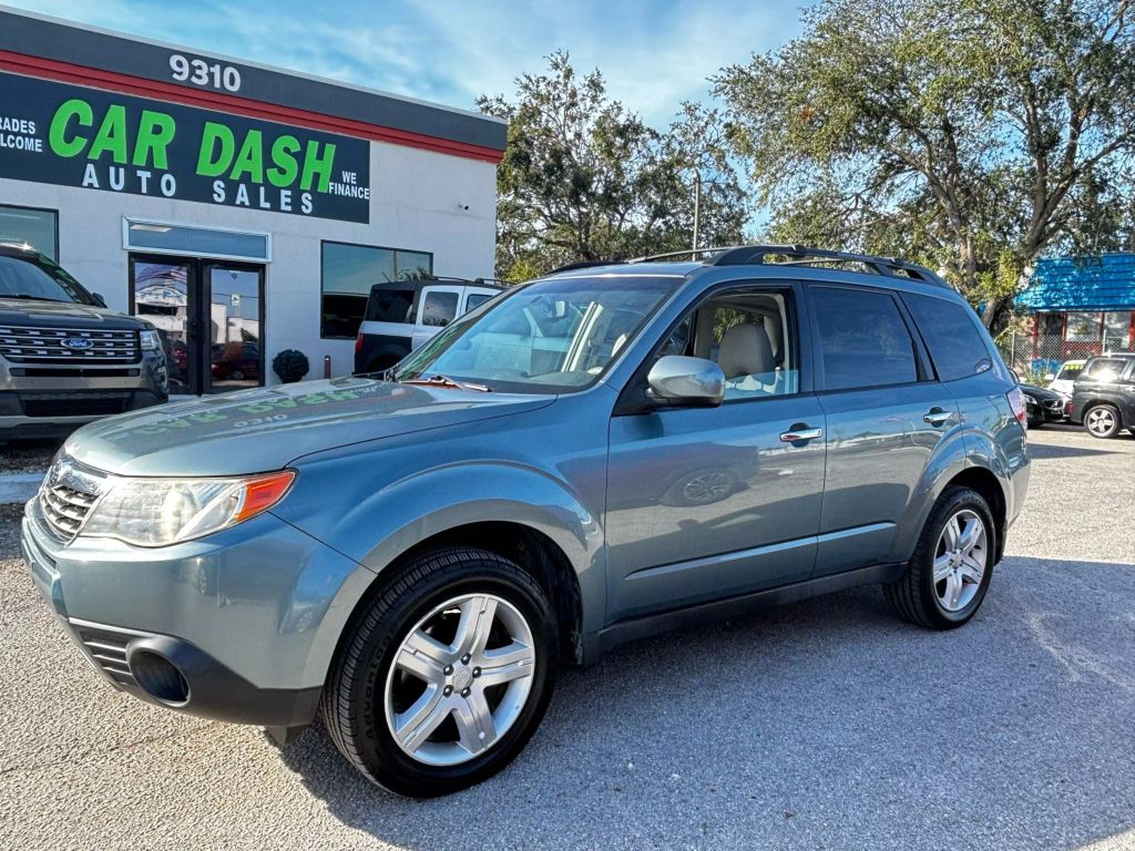 2010 SUBARU FORESTER SUV 4-CYL, PZEV, 2.5 LITER 2.5X PREMIUM SPORT UTILITY 4D