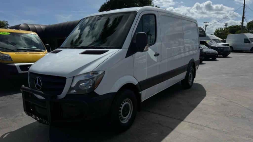 Used 2018 Mercedes-Benz Sprinter Cargo Van Base with VIN WD3PE7CD6JP613718 for sale in West Palm Beach, FL