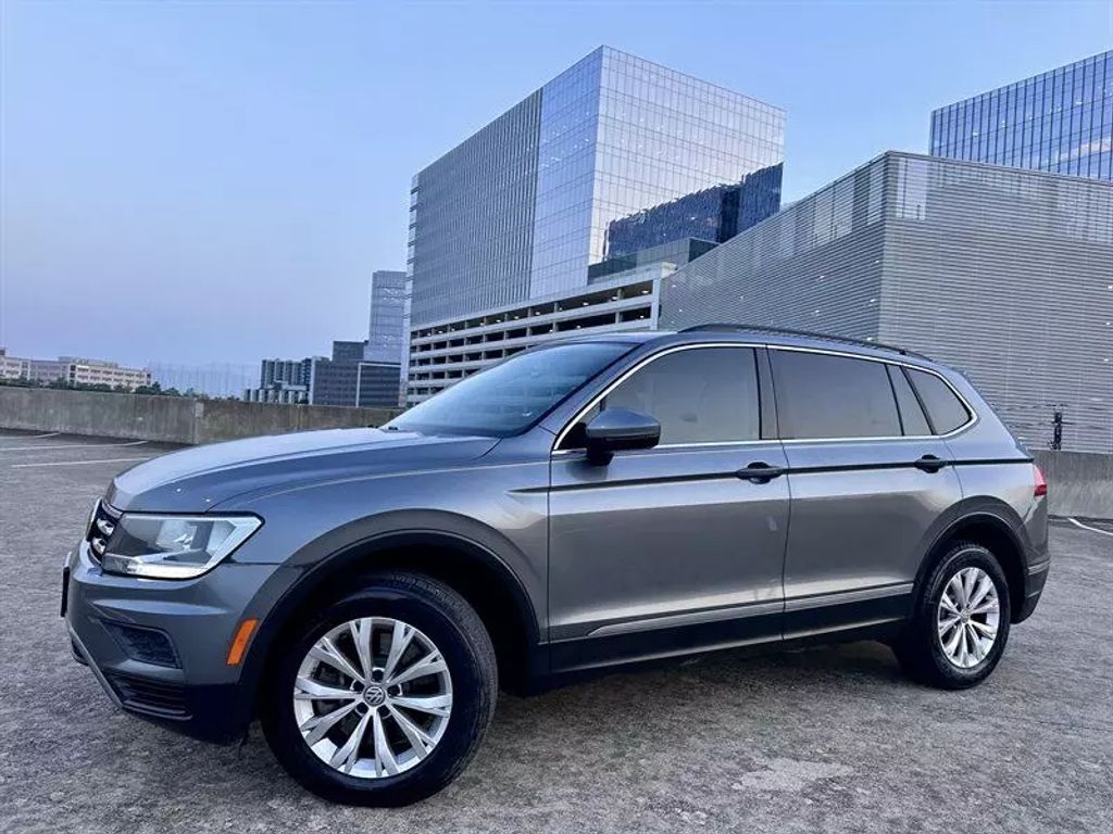 Used 2018 Volkswagen Tiguan SEL with VIN 3VV3B7AX9JM129706 for sale in Austin, TX