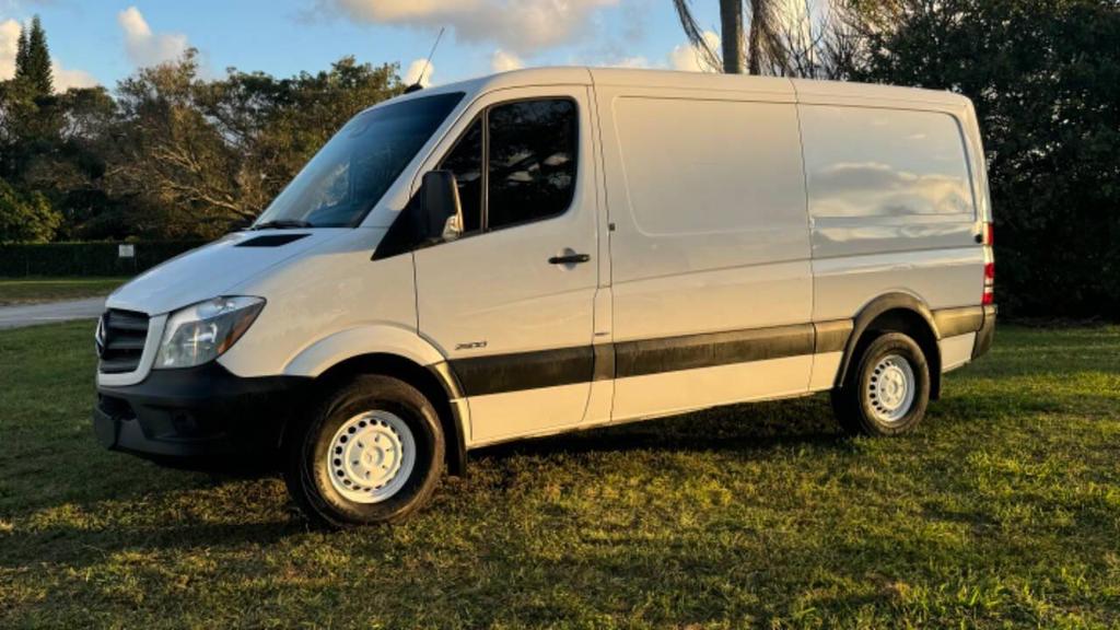 Used 2015 Mercedes-Benz Sprinter Cargo Van Base with VIN WD3PE7CC3F5971501 for sale in West Palm Beach, FL