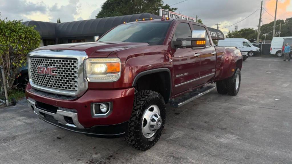 Used 2016 GMC Sierra 3500 Denali HD Denali with VIN 1GT42YE83GF236139 for sale in West Palm Beach, FL