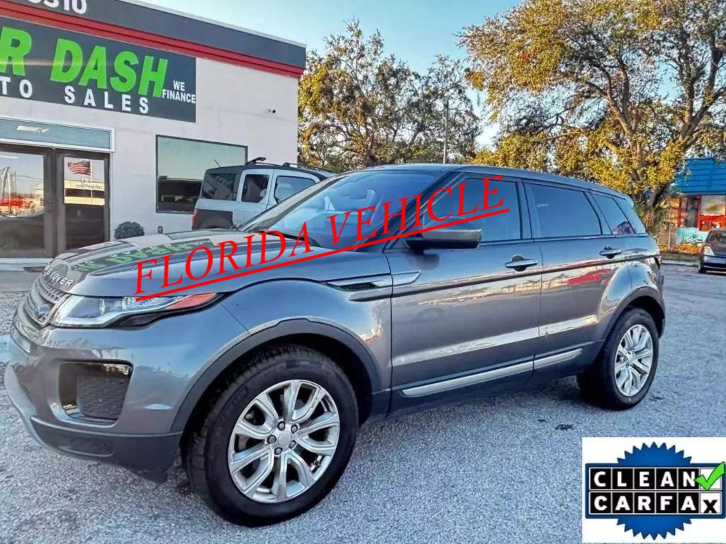 2019 LAND ROVER RANGE ROVER EVOQUE SUV 4-CYL, TURBO, 237 HP, 2.0 LITER SE PREMIUM SPORT UTILITY 4D