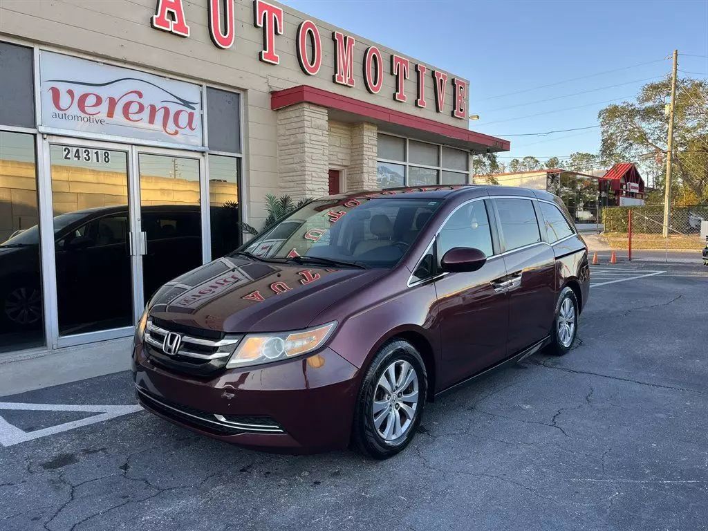 Used 2016 Honda Odyssey EX-L with VIN 5FNRL5H61GB046839 for sale in Clearwater, FL