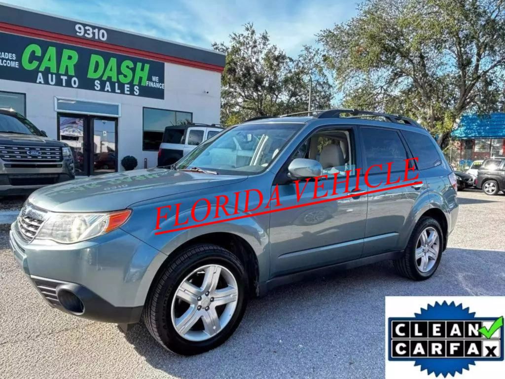 2010 SUBARU FORESTER SUV 4-CYL, PZEV, 2.5 LITER 2.5X PREMIUM SPORT UTILITY 4D