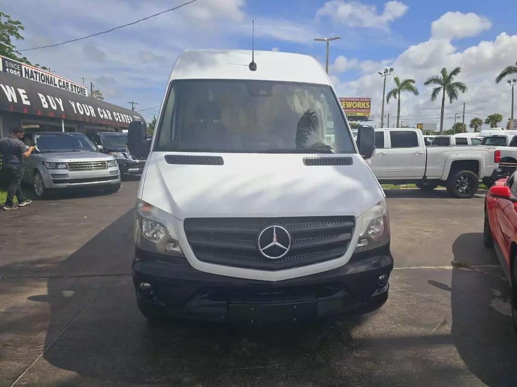 Used 2017 Mercedes-Benz Sprinter Cargo Van Base with VIN WD3PF1CD0HP571499 for sale in West Palm Beach, FL