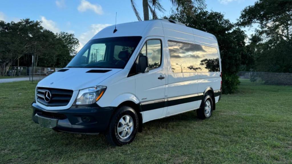 Used 2014 Mercedes-Benz Sprinter Passenger Van Base with VIN WDZPE7DC4E5830083 for sale in West Palm Beach, FL