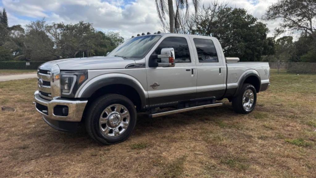 Used 2015 Ford F-250 Super Duty Lariat with VIN 1FT7W2BT3FEB59185 for sale in West Palm Beach, FL