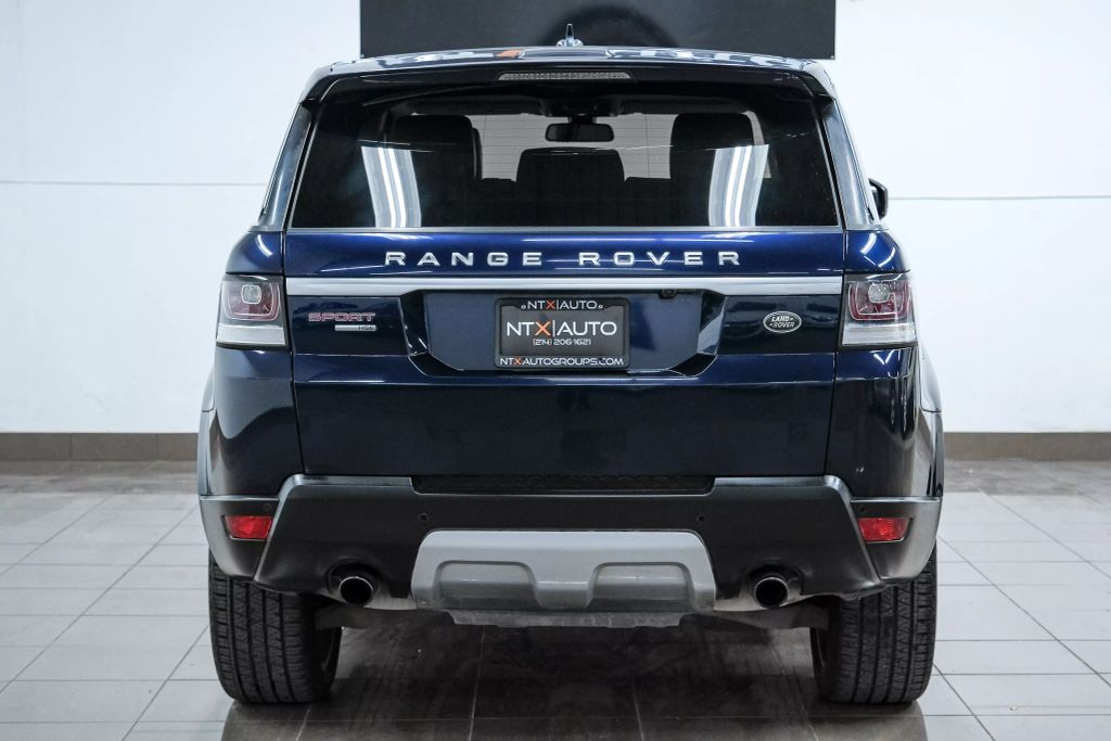2015 LAND ROVER RANGE ROVER SPORT SUV V6, SUPERCHARGED, 3.0L HSE SPORT UTILITY 4D