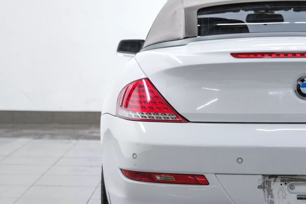2008 BMW 6 SERIES CONVERTIBLE V8, 4.8 LITER 650I CONVERTIBLE 2D