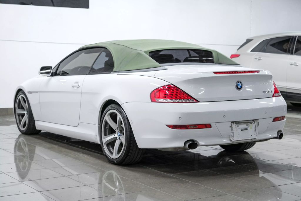 2008 BMW 6 SERIES CONVERTIBLE V8, 4.8 LITER 650I CONVERTIBLE 2D