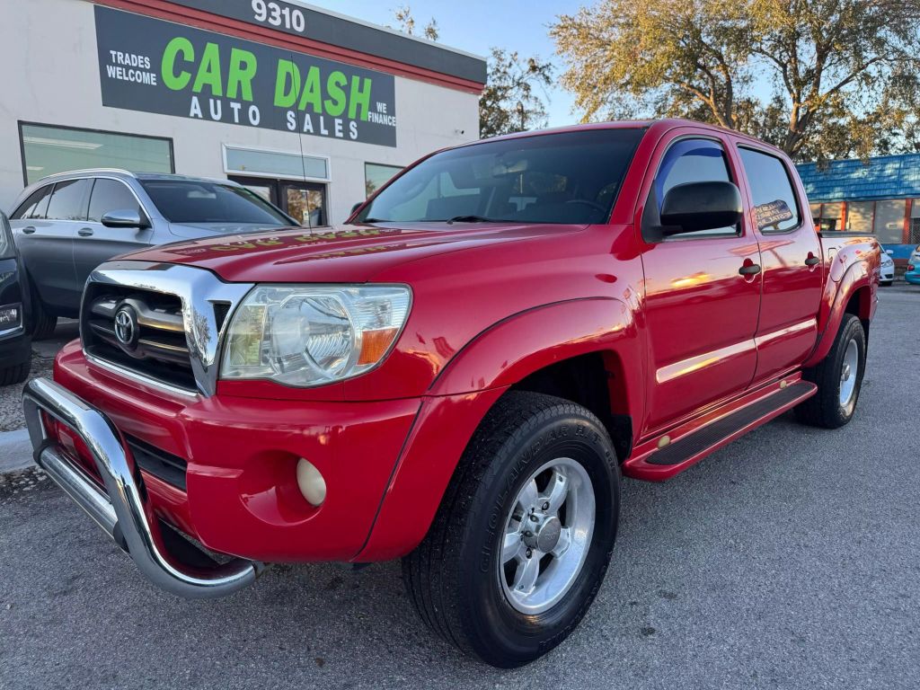 2008 TOYOTA TACOMA DOUBLE CAB PICKUP V6, 4.0 LITER PRERUNNER PICKUP 4D 5 FT