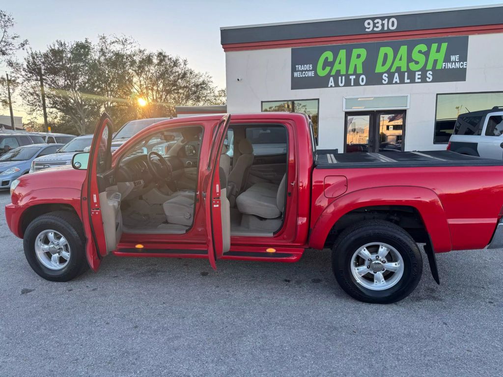 2008 TOYOTA TACOMA DOUBLE CAB PICKUP V6, 4.0 LITER PRERUNNER PICKUP 4D 5 FT