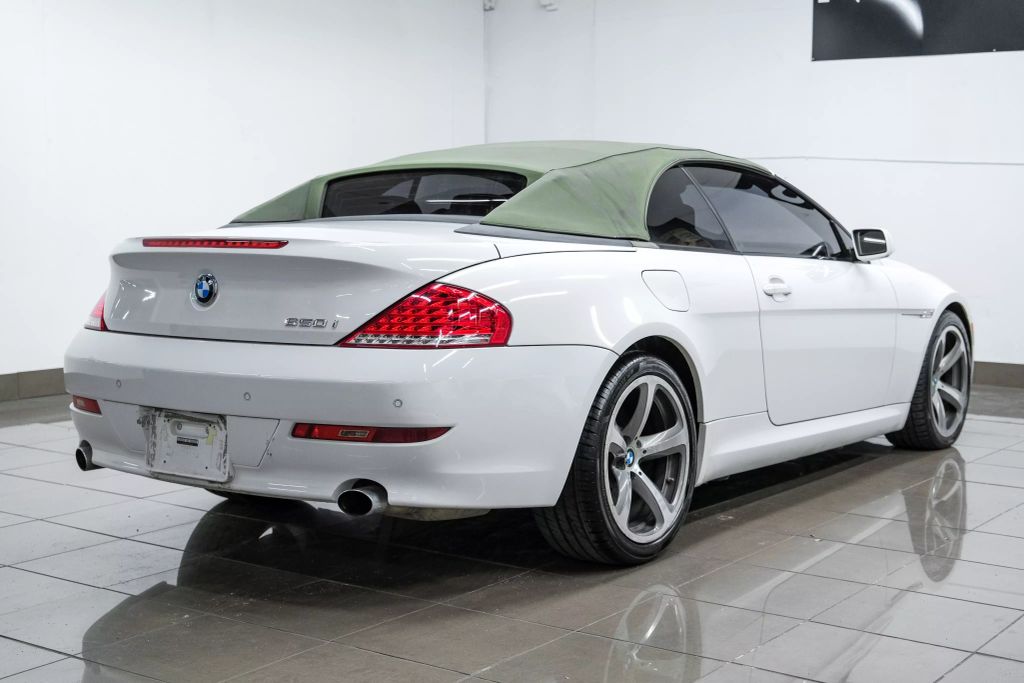 2008 BMW 6 SERIES CONVERTIBLE V8, 4.8 LITER 650I CONVERTIBLE 2D