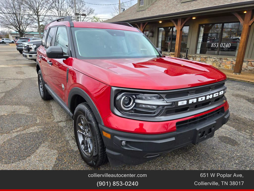 Used 2021 Ford Bronco Sport Big Bend with VIN 3FMCR9B68MRA84918 for sale in Collierville, TN