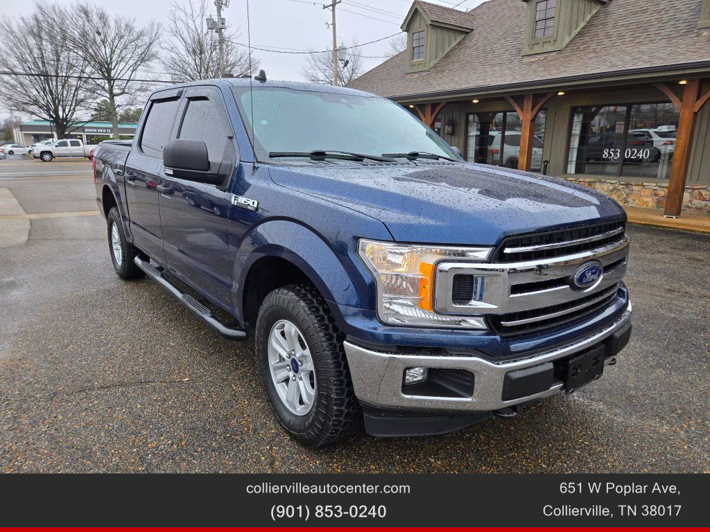 Used 2019 Ford F-150 XLT with VIN 1FTEW1E44KKD15574 for sale in Collierville, TN