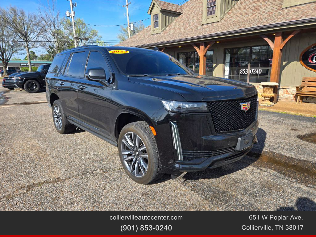 Used 2022 Cadillac Escalade Sport Platinum with VIN 1GYS4GKL0NR173821 for sale in Collierville, TN