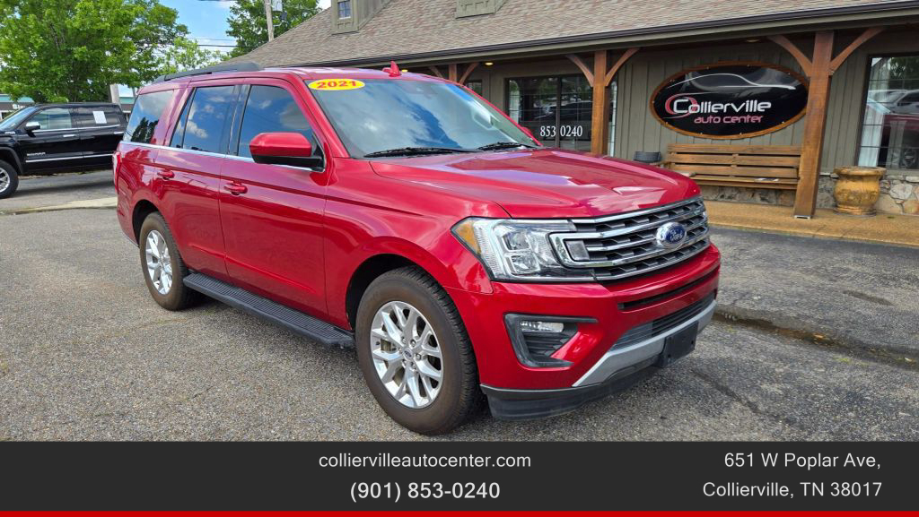 Used 2021 Ford Expedition XLT with VIN 1FMJU1HT8MEA13032 for sale in Collierville, TN