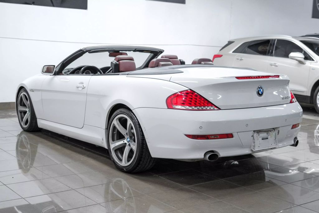 2008 BMW 6 SERIES CONVERTIBLE V8, 4.8 LITER 650I CONVERTIBLE 2D