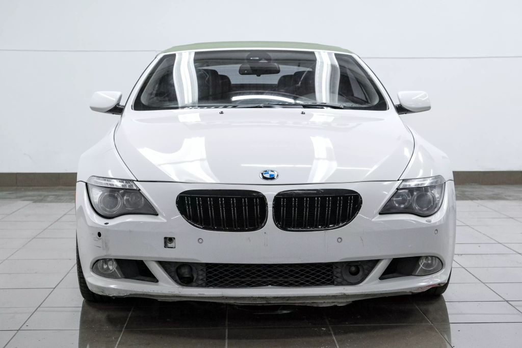 2008 BMW 6 SERIES CONVERTIBLE V8, 4.8 LITER 650I CONVERTIBLE 2D